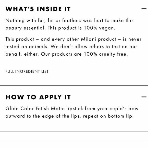 🦋5/$25 Milani Color Fetish Matte Lipstick New FullSz 450 Desire - Picture 7 of 8